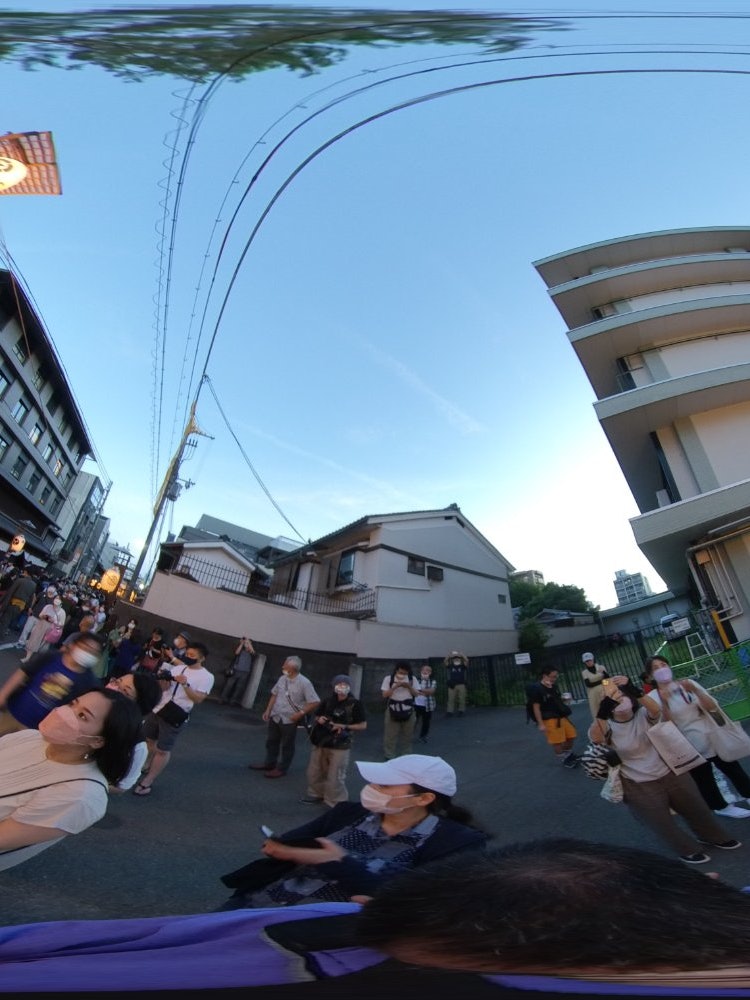 [相片1]拍攝于祇園祭今年三年來首次遊行已經恢復。我拍了米山。西塔夫
