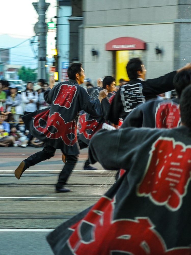 [Image1]Part of the parade of the Hakodate Port Festival - held on the first days of August.Taken in 2017