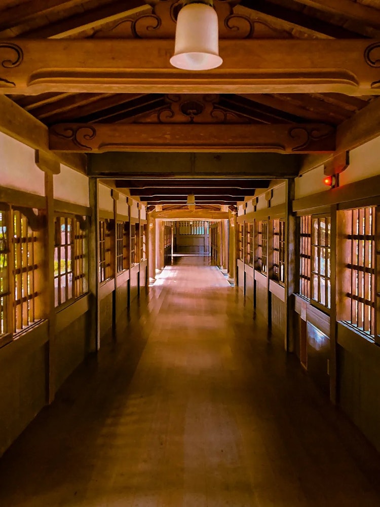 [Image1]📍 Eiheiji Temple / Fukui  A corridor bathed in autumn twilight light. The photos reminded me of the 