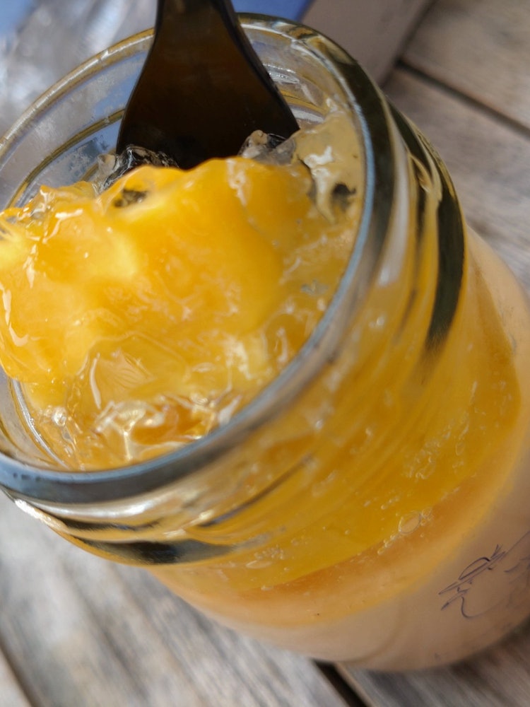 [Image1]Melting ★ Himipurin ★ Mango Pudding Even if you eat it while watching the sunset that you can ★ eat 
