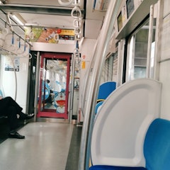 [Image2]The Doraemon train I saw a while ago (ΦωΦ)