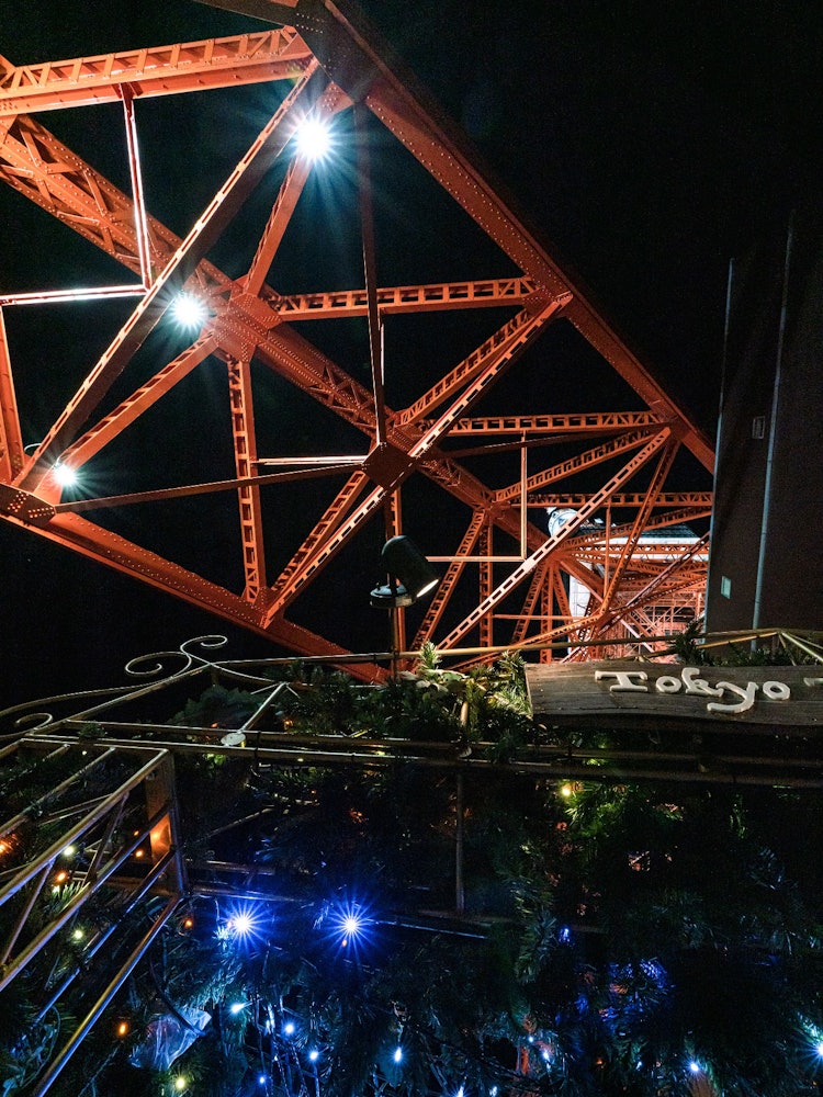 [Image1]I looked up at Tokyo Tower at night.