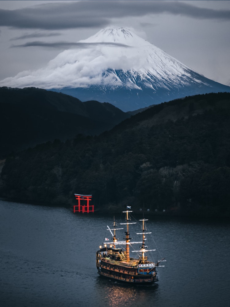 [Image1]Mt. Fuji can be seen from Hakone.Sony α7Rlll / 24-70 f2.8 GM / Lightroom classic