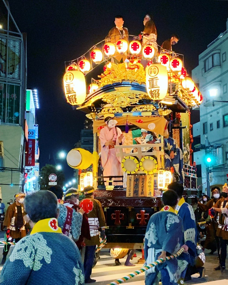 [Image1]Photographed October 16, 22.This is a photo of the Kawagoe Festival.I took this picture in front of 