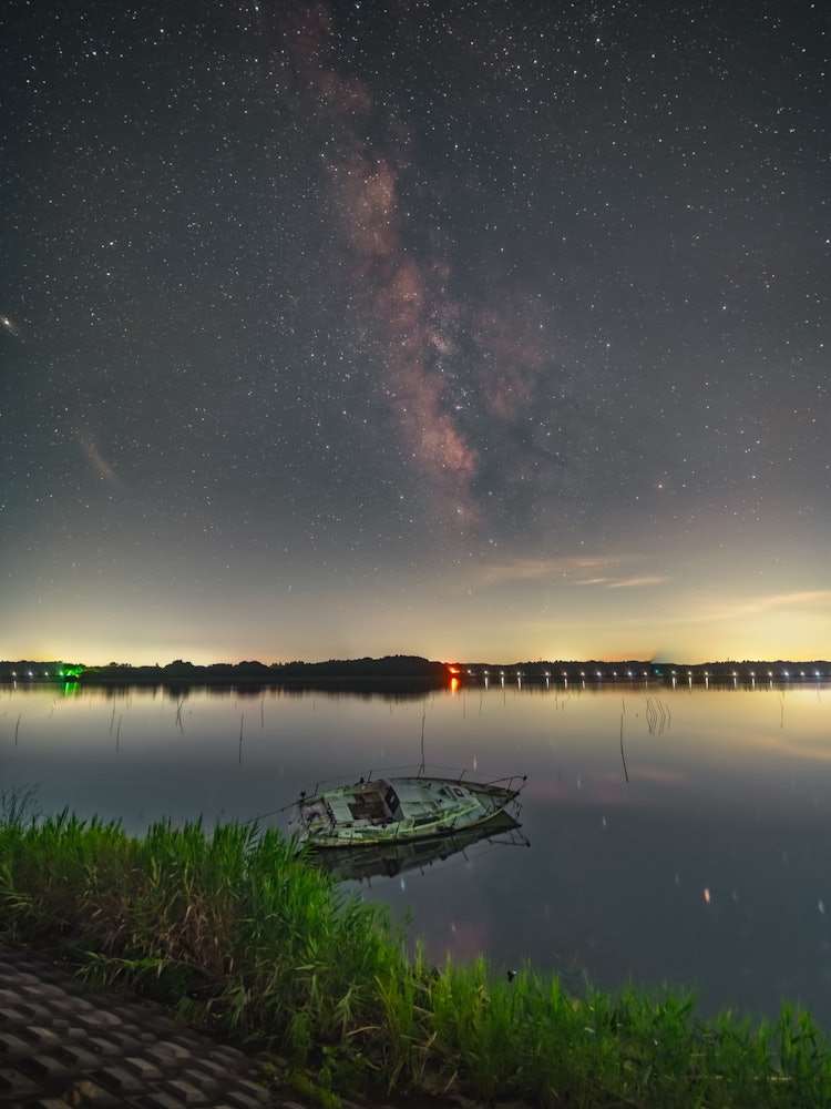 [Image1]IbarakiLight pollution is strong, but I managed to expose the Milky Way.Vertical composition.