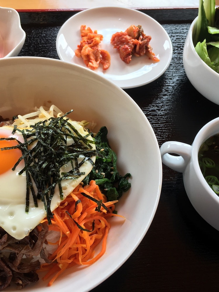[画像1]高知県梼原町 地元の鷹取地区で食べれる韓国料理😊地元で作った鷹取キムチ絶品😊