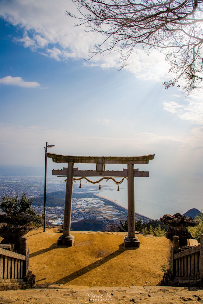 [Image1]Places in Japan to visit in After CoronaSky Torii2021/2Kagawa Prefecture