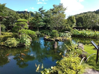 [画像1][English／日本語]The Takao Komakino Garden is a 15-minute walk from Takao Station, the next station to N