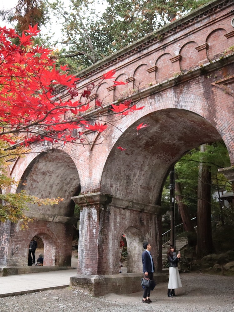 [相片1]京都府京都市“南禅寺”的“水六阁渡槽”。