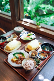 [Image1]𖥧𖥧 ˚‧ 𖤘𖥧 ◡̈𖠚ᐝRecommended restaurant for breakfast on Ishigaki IslandShunke BanchanFried eggs are vol