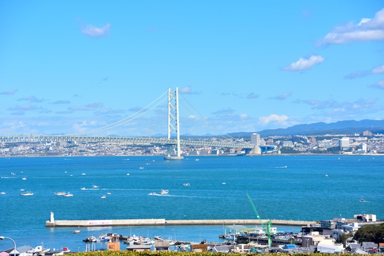 [Image1]📍 Hyogo / Akashi Kaikyo BridgeIt is ✨ the longest suspension bridge in the world