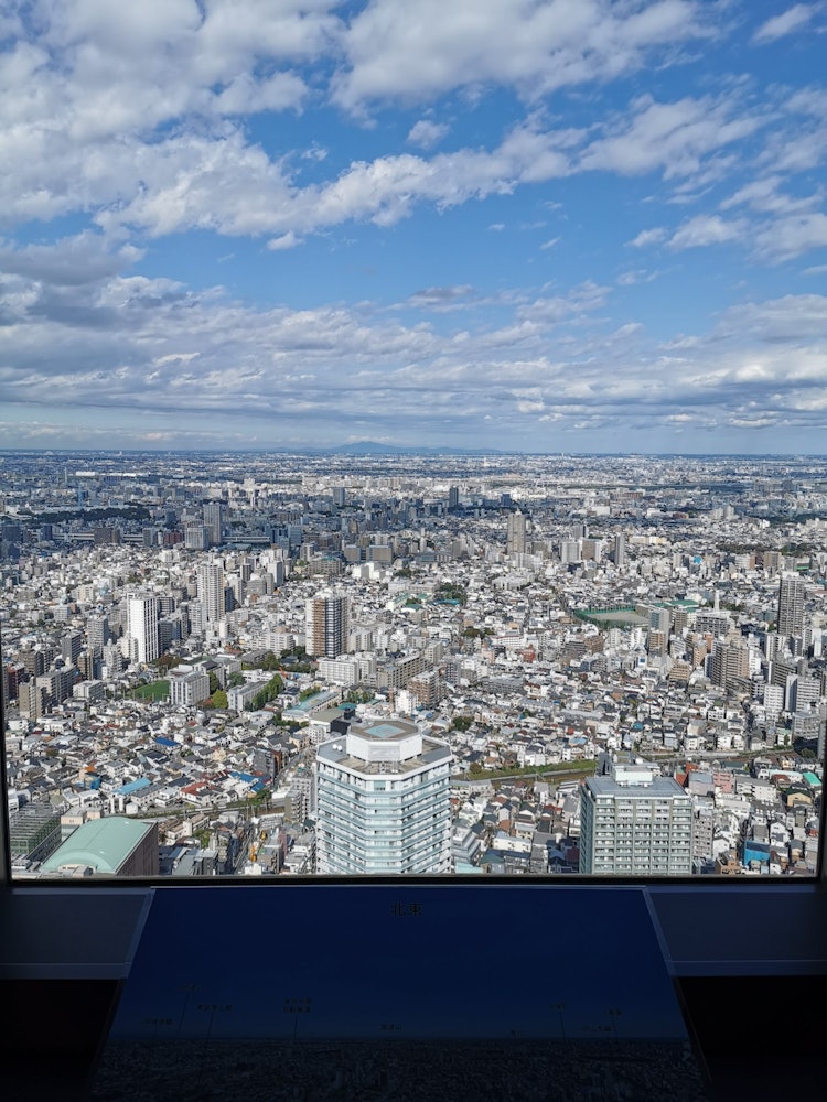 [Image1]View from the observation deck of Sunshine City (* '艸'*)It's good that the clouds are in shadow and 
