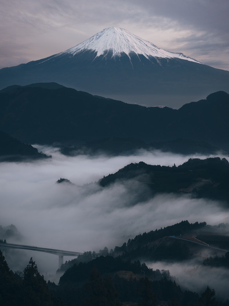 [相片1]云海和富士山 🗻