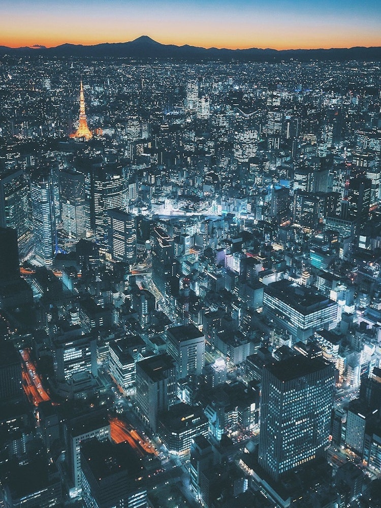 [画像1]東京夜景Canon eos 5d + ef24-70mm f2.8 Lightroom