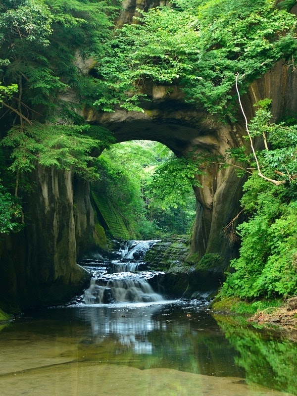 [Image1]Nomizo no Taki, which has become a hot topic on SNS as a mysterious spot like a Ghibli movie, is loc