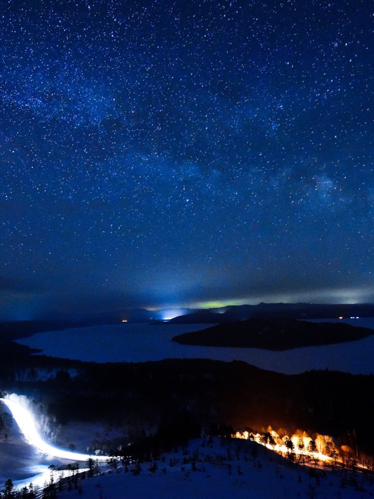 [Image1]Shot at Bihoro Pass, Hokkaido.There is still a lot of snow, but the Milky Way has finally begun to a