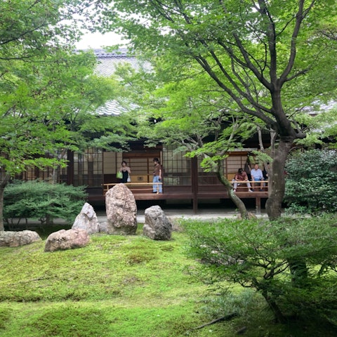 [Image1]Kenninji Temple　Relax in the garden.You can spend a relaxing time.