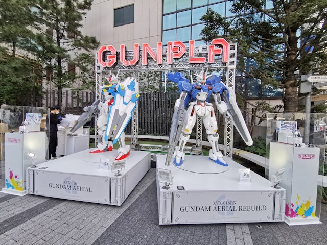 [Image1]The other day I went to Gundam Mercury Witch EXPOI have only enjoyed the outdoor free exhibitions (о