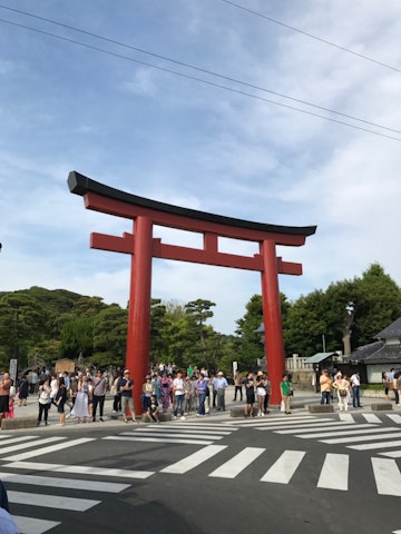 [相片1]神奈川縣的鐮倉！推薦從東京可以立即到達的觀光景點。如果您想感受日本的歷史建築和自然風光，這是必須的！