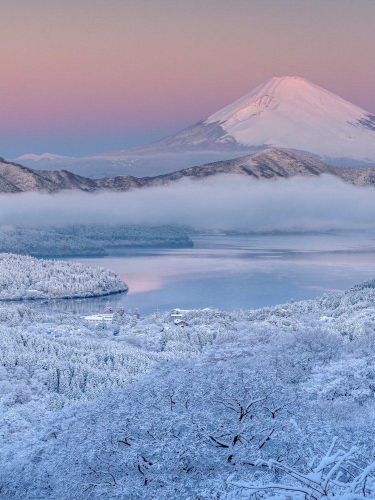 [相片1]癡迷於富士山的魅力❄ 冬天的富士山