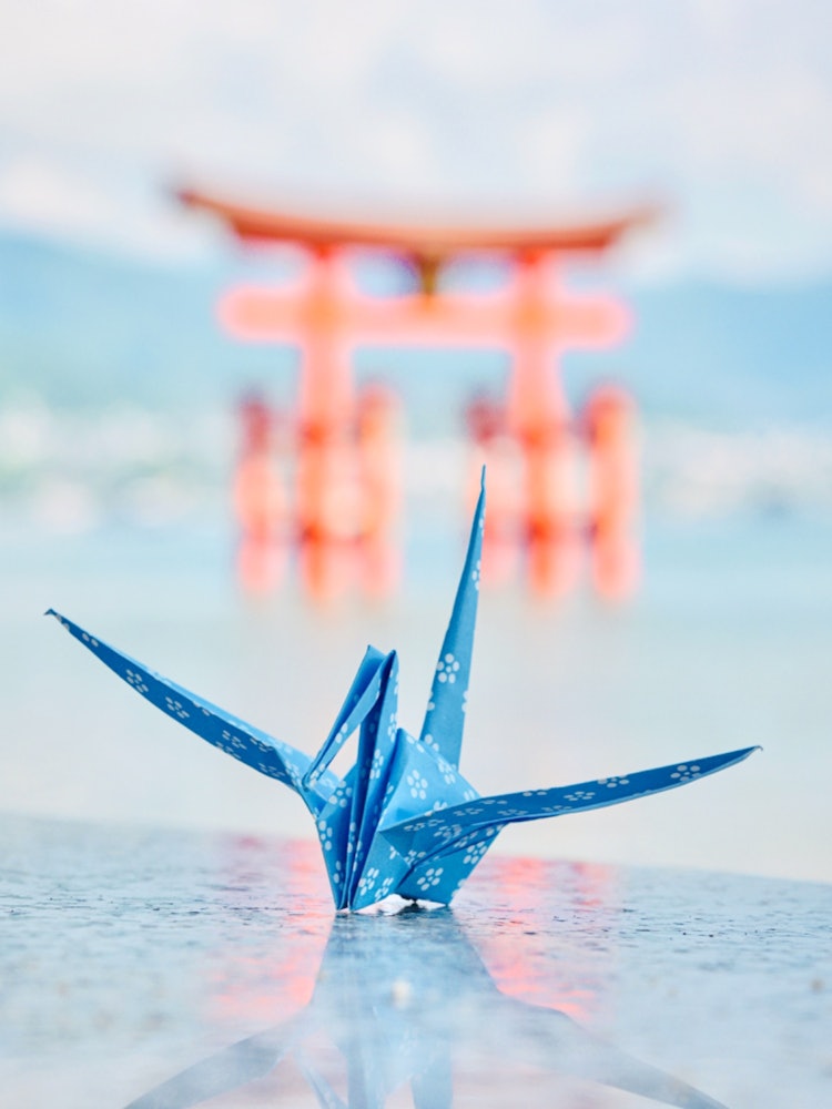 [Image1]Following the origami cranes with a wish from the World Heritage Site Miyajima, 🙏This year, I decide