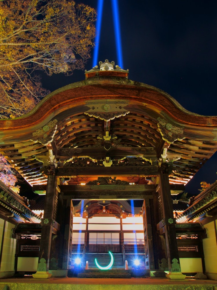 [Image1]It is a light up of Saikyoji Temple in Otsu City, Shiga Prefecture.It was so amazing that I can't pu