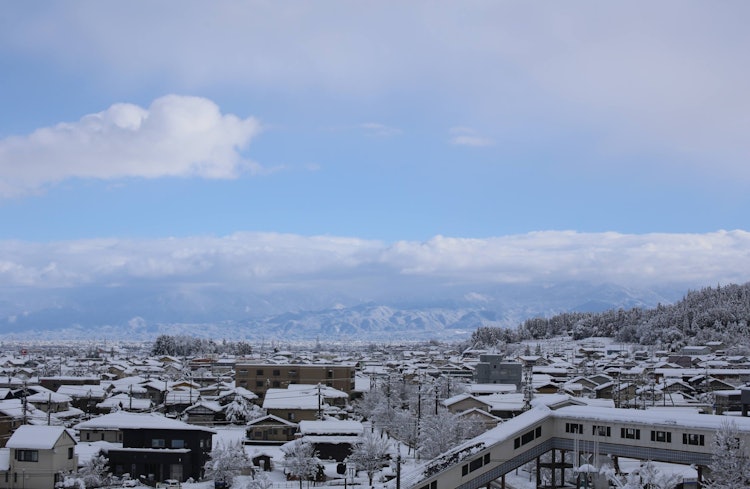 [画像1]雲の下2020年12月, 富山県