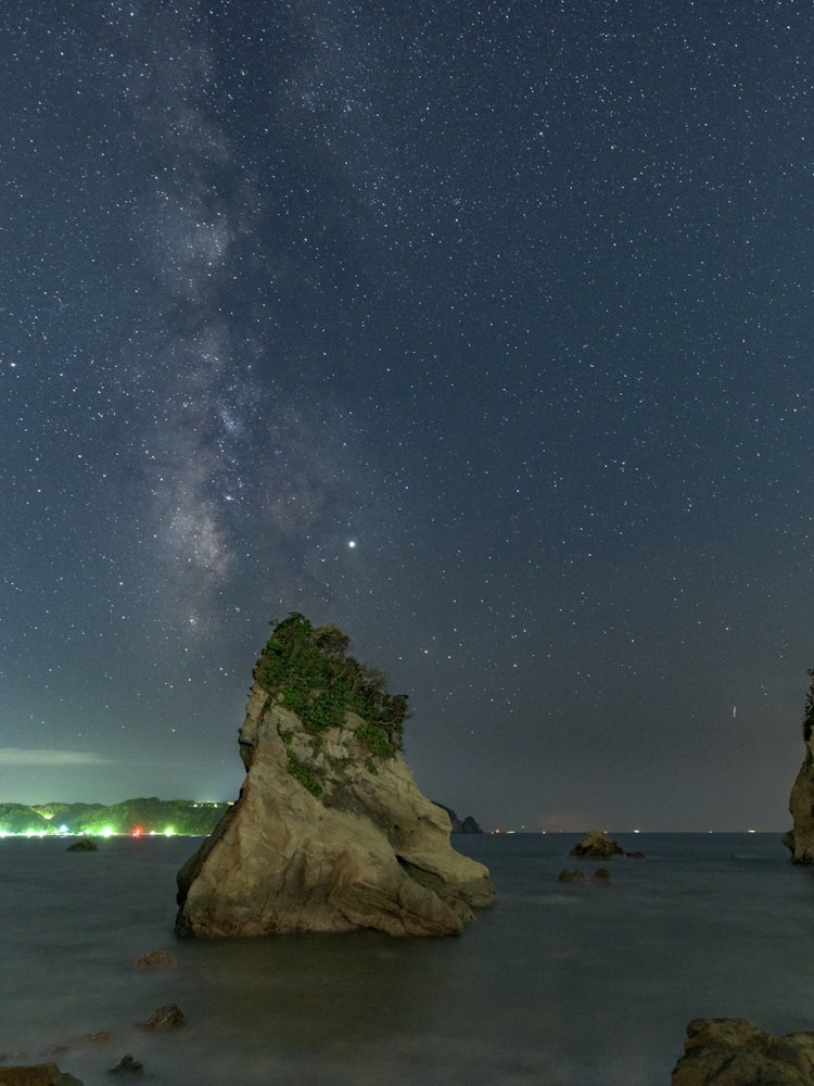 [相片1]在千叶县内保拍摄银河系。 那是一个美丽的夜晚。