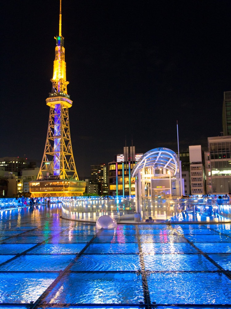 [Image1]Illumination of Oasis 21. Nagoya, which can be reached by direct flight, is a wonderful place where 