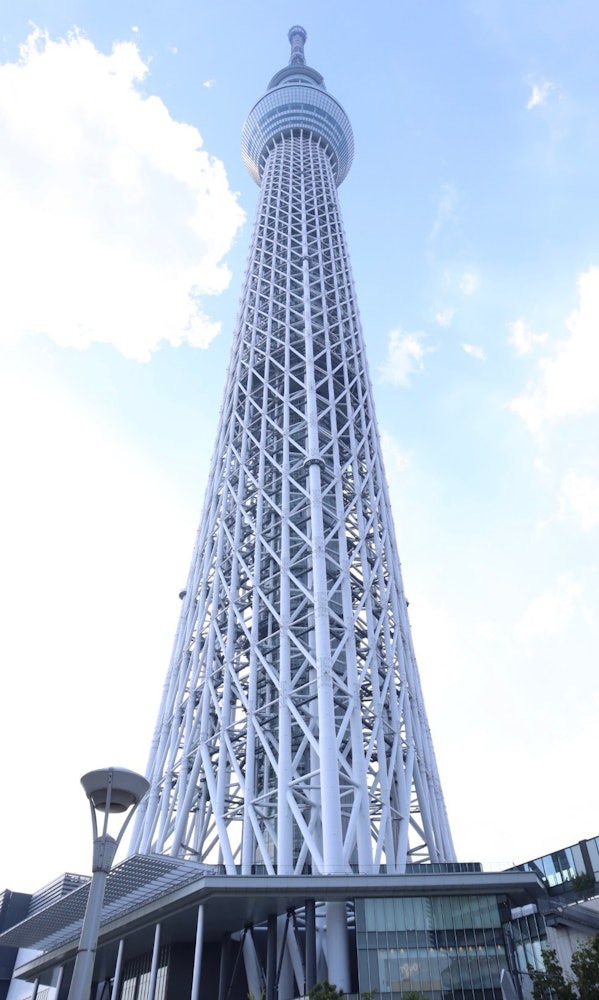[相片1]东京晴空塔前。