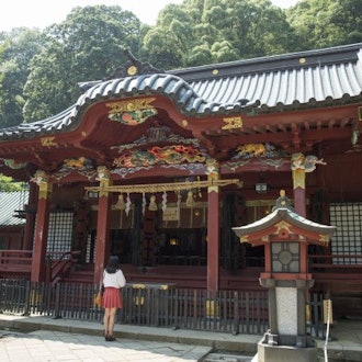 [Image1]Izusan ShrineIzusan Shrine is also the birthplace of Izu place names.Since it is the place where Min