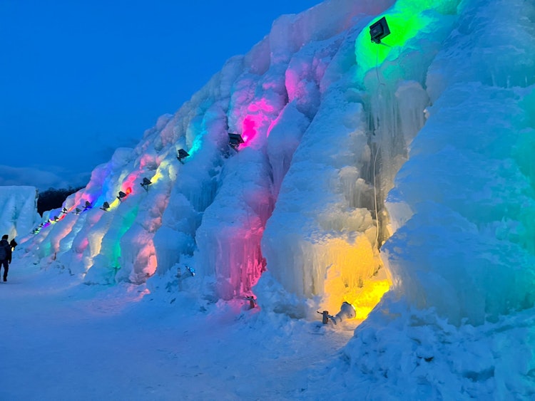 [Image1]Lake shikotsu ice festival is a very popular tourist attraction.  During February every year this fe