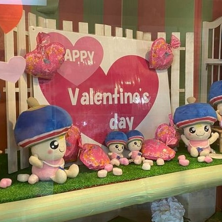 [Image1][Curlin House Valentine ♡]~News from Station Nakakulin House~It's February from today.At the station