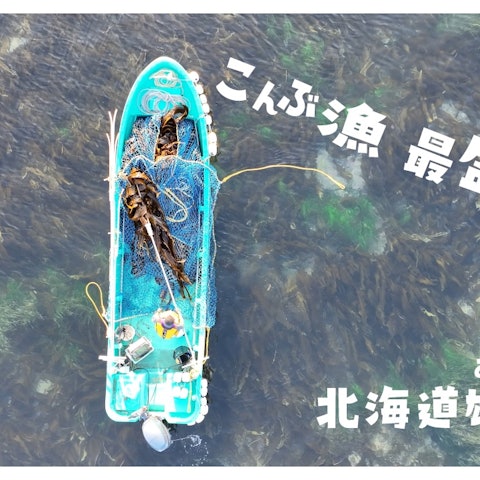 [Image1]This is a video of konbu fishing in Omu Town.From July to August, small boats are used for konbu fis