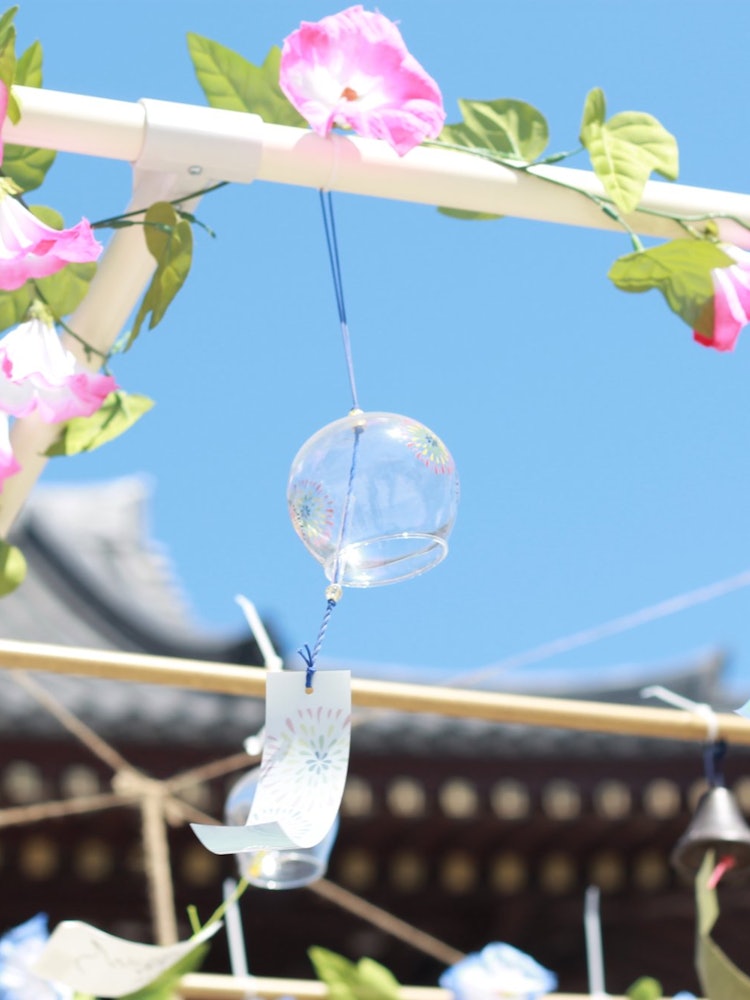 [Image1]Summer 2023.Kawasaki Daishi's wind chime market was held for the first time in a long time.It is one