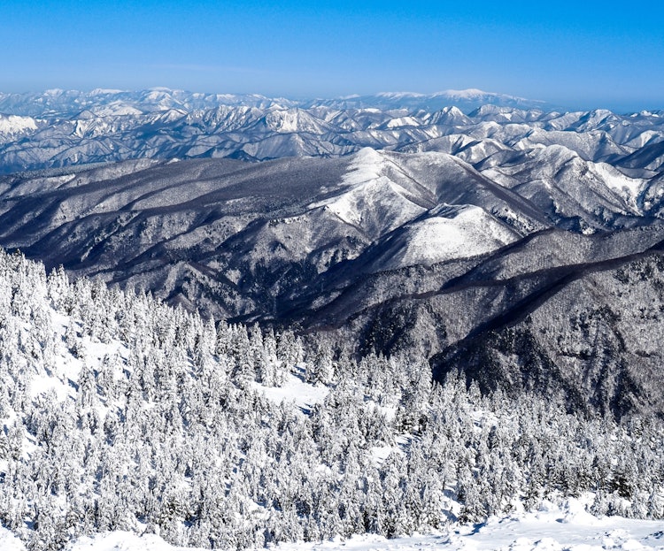 [이미지1]아름다운 산으로 둘러싸인 야마가타의 겨울