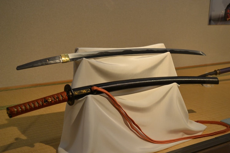[相片1]村正的名剑在冈山县濑户内市刀剑博物馆备前长船刀博物馆拍摄。 6年前拍摄。