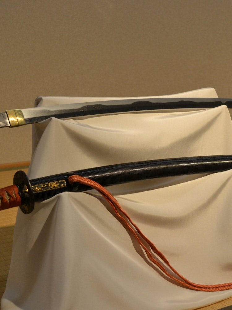 [Image1]Muramasa's famous sword photographed at the Bizen Nagafune Sword Museum of the Sword Museum in Setou