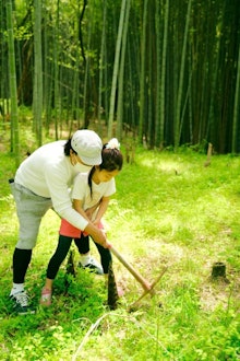 [画像1]◆2024竹の子狩り◆春の訪れを感じさせる『竹の子』の収穫ができます。初心者でも大丈夫！ 農家さんが一から丁寧に掘り方を教えてくれます。 広く整備された竹林なので、子供連れでも安心して楽しめます。竹の
