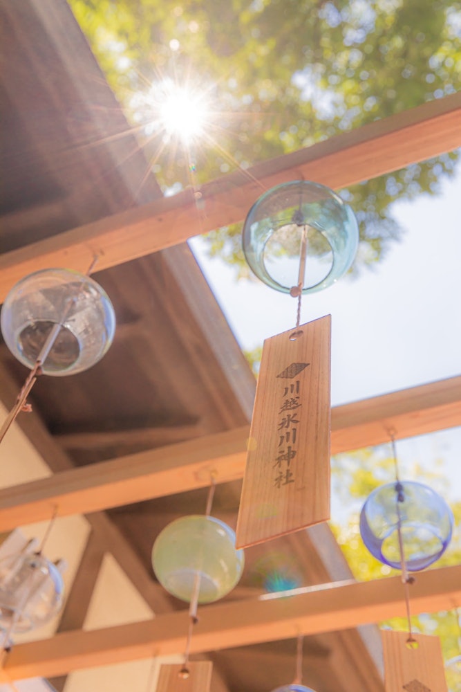 [Image1]When it comes to Japan summer, wind chimes are indispensable!So, I went to Kawagoe Hikawa Shrine in 