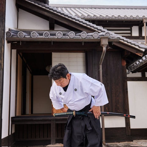 [Image1]Japanese martial arts begins and ends with courtesy. (It starts with a bow and ends with a bow)Bowti