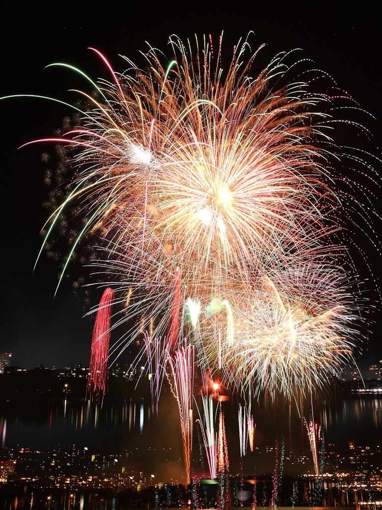 [Image1]fireworks festival 🎇 of Ohori Park in Fukuoka City