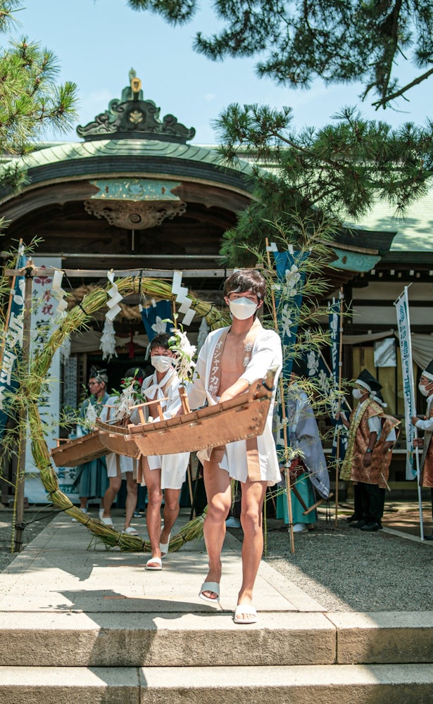 [画像1]兵庫県明石市で長年行われてる伝統の祭り「オシャタカ舟祭り」明石市は古くから漁が盛んで船や天災などからの安全祈願を行われてます。