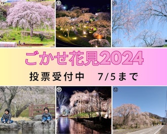 [Image2][🌸 Gokase Hanami 2024🌸]Restrooms available for applying for the Instagram campaign 