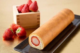 [相片1]豪华使用6 Amaou的“Ehomaki Amaou Roll”现已🍓限量发行30枚。大草莓和鲜奶油被轻轻包裹在蓬松的面团中。请享受浓郁而甜美的味道。今年，你为什么不✨面向东北偏东，祈求幸福，用最好的