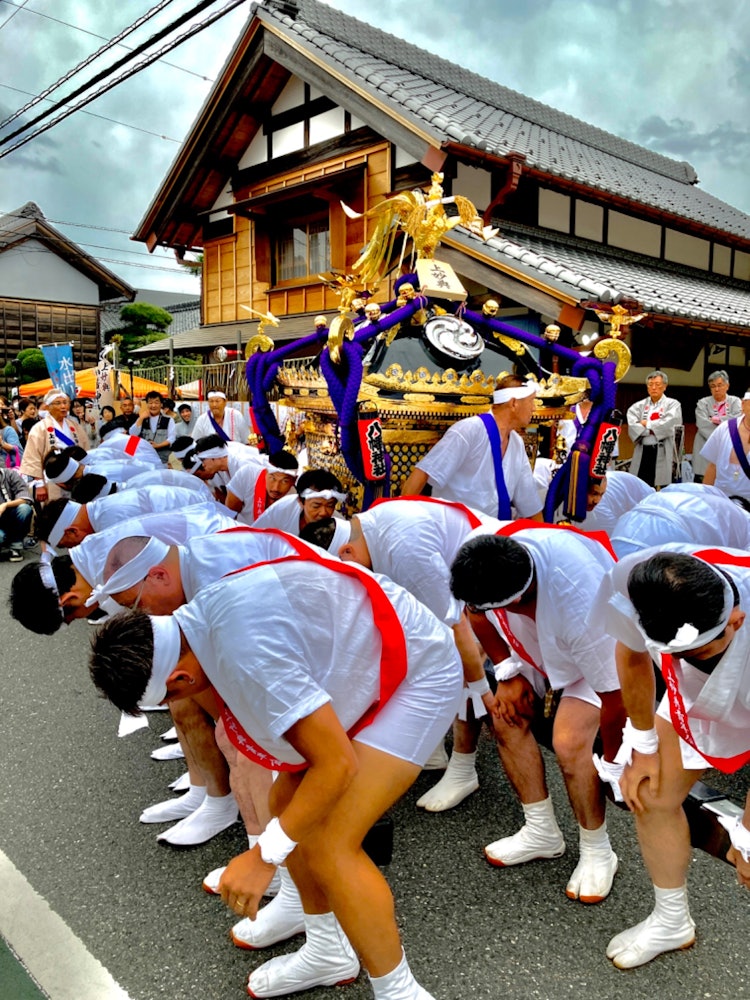 [Image1]Mikoshi Town GyotokuAt this time of year, festivals are held in various places in the local Gyotoku!