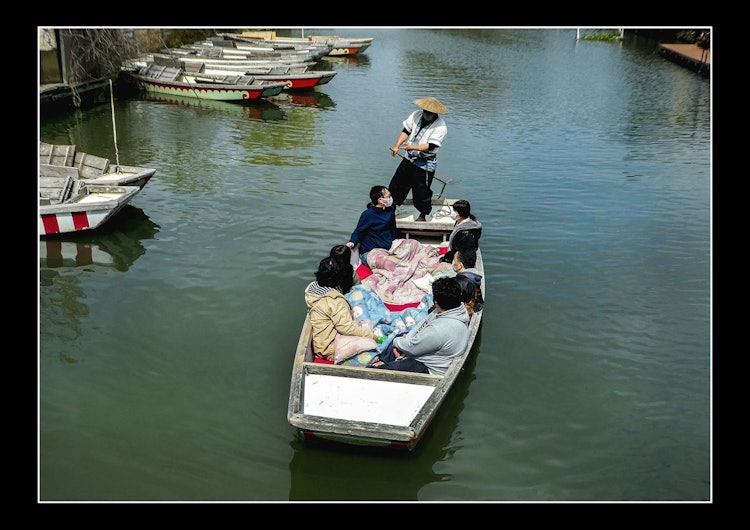 [相片1]#柳川漂流撫慰騎手和觀眾#性質#攝影比賽