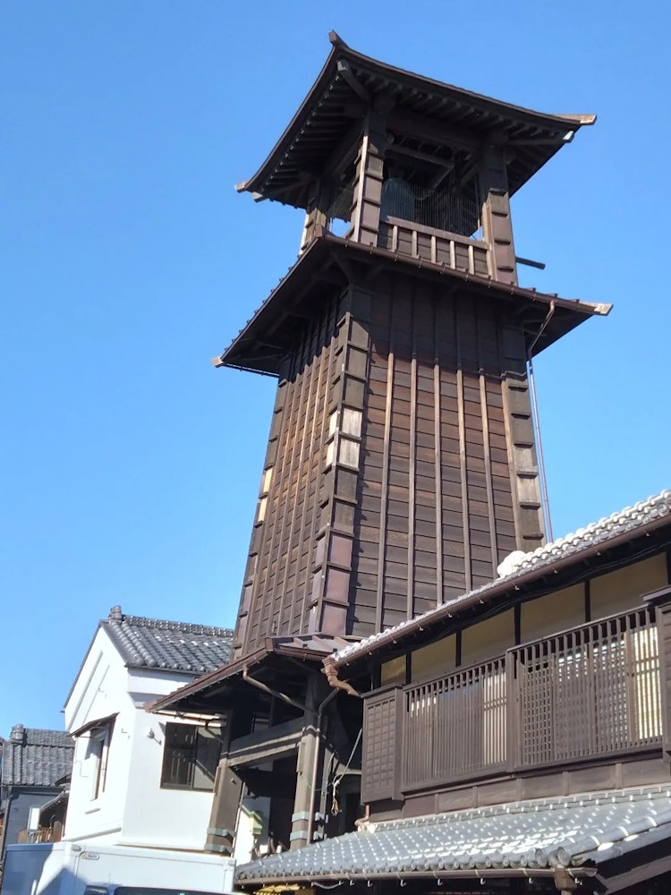 [Image1]Saitama Prefecture went to the bell of Kawagoe. I enjoyed the old-fashioned buildings and delicious 