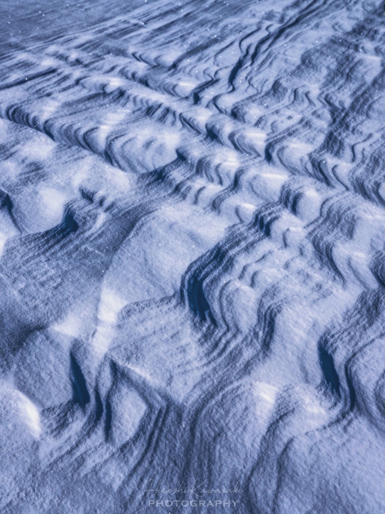 [相片1]冬季艺术宇久久原高原什卡布拉。风雪联手的作品，总能向我们展示出许多有趣的作品。