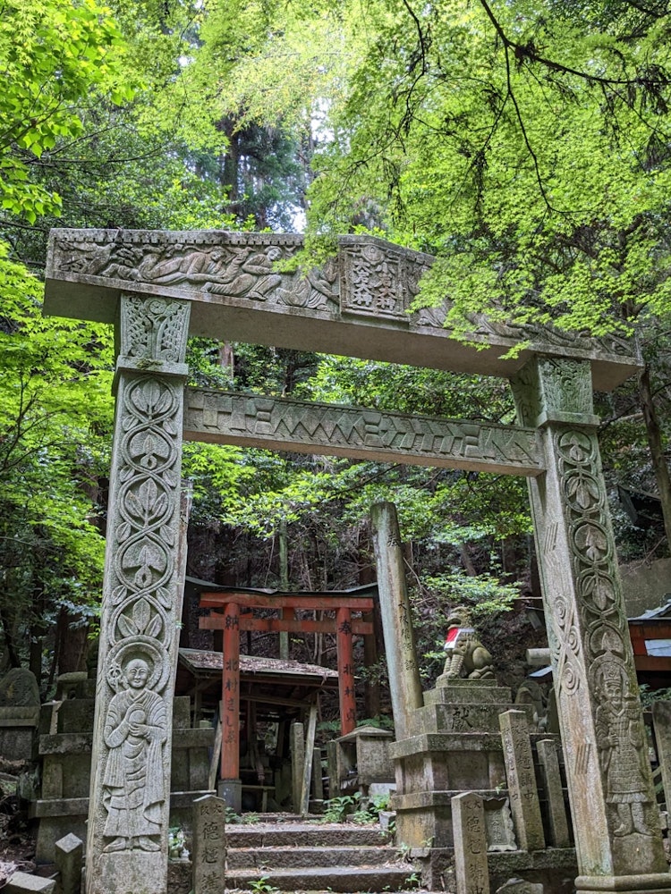 [Image1]I took this photo at a place called Oiwa Shrine in Fushimi Ward, Kyoto Prefecture.It is not popular 